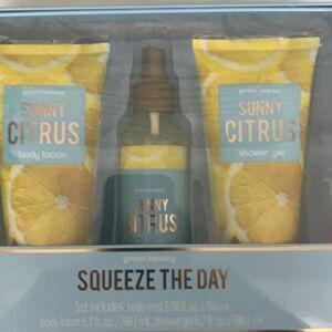 Groovi Beauty Sunny Citrus Squeeze the Day Set